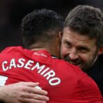 Michael Carrick, manažér Manchestru United a Casemiro