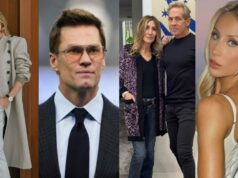 Manželka Skipa Baylessa nemieni povedať, že ikona Patriots údajne randí s Alix Earle logo pochodového šialenstva