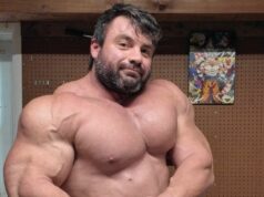 Manželka vzdáva srdcervúcu poctu po tragickej smrti šampióna v kulturistike vo veku iba 38 rokov Kulturista Jason Lowe ohýba svoj obrovský biceps