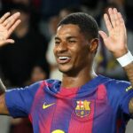 Marcus Rashford hrá za Barcelonu