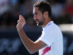 Marin Čilič hovorí, čo si myslí o Novakovi Djokovičovi a Stanovi Wawrinkovi, keď všetci vyhrali v Austrálii Foto Paul Crock / AFP cez Getty Images