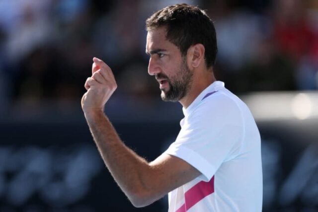 Marin Čilič hovorí, čo si myslí o Novakovi Djokovičovi a Foto Paul Crock / AFP cez Getty Images