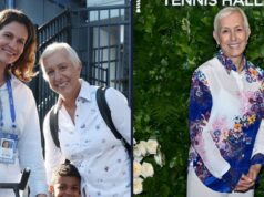 Martina Navrátilová a jej manželka Julia Lemigová zazvonia v novom roku večerou na Floride Martina Navrátilová a jej manželka Julia Lemigová zazvonia v novom roku večerou na Floride