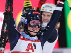 Mikaela Shiffrinová si pripisuje 70. titul Svetového pohára v slalome v nočných pretekoch Mikaela Shiffrinová vyhrala 70. slalomové preteky Svetového pohára