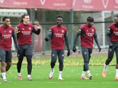 Mikel Arteta dal Arsenalu pred posledným zápasom Ligy majstrov obrovskú dávku zranení Jurrien Timber, Ricardo Caalaariori, Bukayo Saka, Noni Madueke a Eberechi Eze