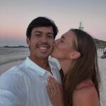 Austrálski tenisti Jason Kubler a Maddison Inglis sa zasnúbili na nedávnej ceste na ostrov Rottnest v západnej Austrálii.