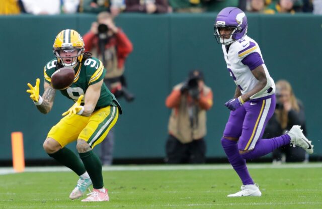 Minnesota Vikings vs. Green Bay Packers predpokladali štartovnú zostavu a logo pochodového šialenstva