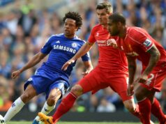 „Myslel som si, že prestup do Liverpoolu je hotový – potom som prestúpil do Chelsea, keď som odmietol Arsenal.“ Loic Remy z Chelsea oslavuje, keď strelil ich druhý gól počas zápasu tretieho kola FA Cupu medzi Chelsea a Watfordom na Stamford Bridge 4. januára 2015 v Londýne v Anglicku.