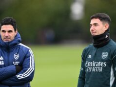 Najlepšia jedenástka Arsenalu proti Chelsea, ak nie je k dispozícii osem tréningových absencií Mikel Arteta