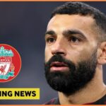 Mohamed Salah v akcii za Liverpool proti Brightonu