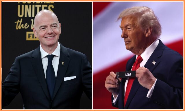 Nemecko vyzvalo na bojkot majstrovstiev sveta 2026 kvôli Trumpovi Gianni Infantino, prezident FIFA, si podáva ruku s Donaldom Trumpom počas žrebovania majstrovstiev sveta vo futbale 2026