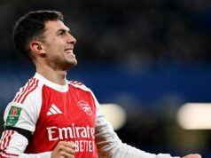 Nenápadná genialita Martina Zubimendiho z neho robí najlepšiu posilu Premier League v sezóne Zubimendi oslavuje gól proti Chelsea