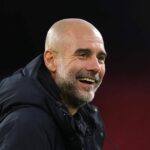 Pep Guardiola sa usmieva