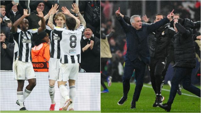 Newcastle remizovalo Qarabag v play-off Ligy majstrov, keď Mourinho opäť čelí Realu Madrid
