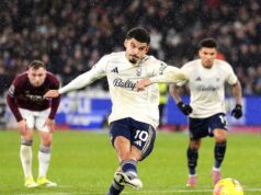 Nottingham Forest spečatil neskoré víťazstvo 2:1 na ihrisku West Hamu, aby zvýšil tlak na bývalého manažéra Nuna Nottingham Forest spečatil neskoré víťazstvo 2:1 na ihrisku West Hamu, aby zvýšil tlak na bývalého manažéra Nuna