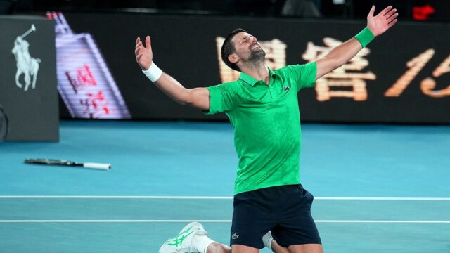 Novak Djokovič porazil Jannika Sinnera a dostal sa do finále Australian Open
