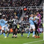 Antoine Semenyo videl v utorok večer svoj druhý gól v St James's Park skreslený, pretože Erling Haaland bol považovaný za ofsajd.