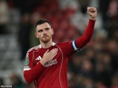 Odhalené: Nízka cena Andyho Robertsona, keď sa rokovania medzi Tottenhamom a Liverpoolom zintenzívnili o januárovom prestupe Andy Robertson by sa mohol v januárovom prestupovom období presťahovať do Tottenhamu len za 5 miliónov libier