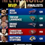 Odhalení finalisti MVP NFL: Do užšieho výberu s hviezdami sú zahrnutí dvaja QB naháňajúci sa v Super Bowle