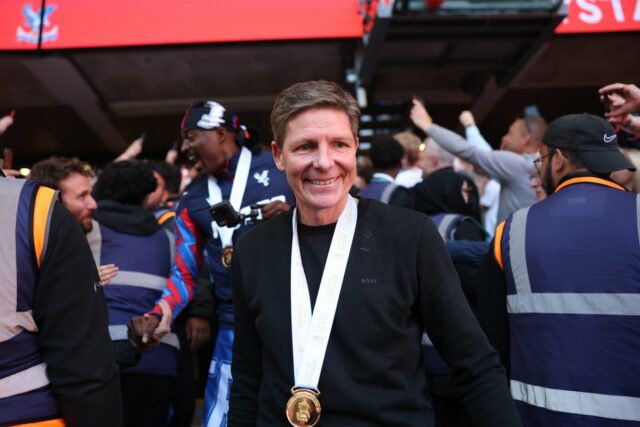 Oliver Glasner opustí Crystal Palace na konci sezóny Oliver Glasner vyhral FA Cup s Crystal Palace (FA cez Getty Images)