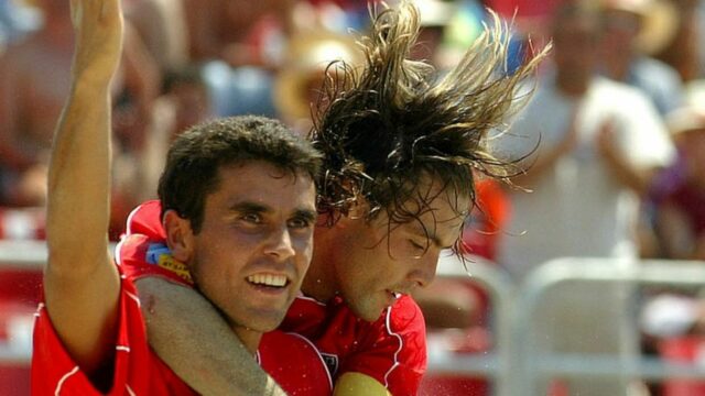 Davinchi z Getafe po boku otca Davida Cordona.