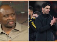Patrick Vieira podporuje Arsenal pri zisku titulu napriek drvivej porážke Man United Patrick Vieira podporuje Arsenal pri zisku titulu napriek drvivej porážke Man United