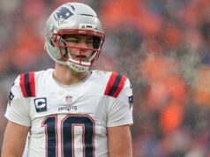 Patriots dosiahli Super Bowl LX po kontroverznom štvrtom down calle Drakea Mayea Patriots dosiahli Super Bowl LX po kontroverznom štvrtom down calle Drakea Mayea