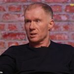 Paul Scholes povedal, že sa neospravedlní za to, že zosmiešnil obrancu Man United Lisandra Martineza