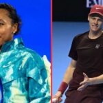 Naomi Osakaová oslavuje víťazstvo v prvom kole ženskej dvojhry na Australian Open 2026 (Zdroj: Getty)
