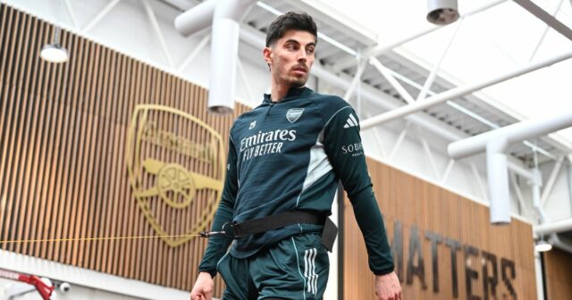 Kai Havertz bol na tréningu Arsenalu pred súbojom Premier League proti Leedsu United