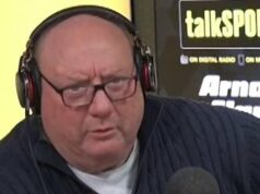 Poslucháči zostali znepokojení po tom, čo bol legendárny rozhlasový moderátor Alan Brazil (66) nútený opustiť talkSPORT show po tom, čo ochorel Poslucháči zostali znepokojení po tom, čo bol legendárny rozhlasový moderátor Alan Brazil (66) nútený opustiť talkSPORT show po tom, čo ochorel