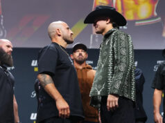 Postavte sa tvárou v tvár! Alex Volkanovski vs. Diego Lopes prvé staredown video pre odvetný zápas UFC 325 Download app from appStore