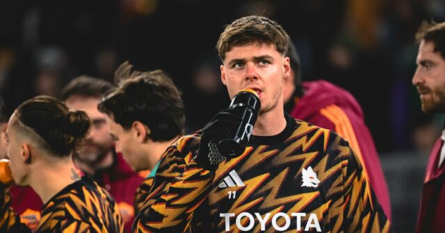 Evan Ferguson počas jeho rómskej pôžičky