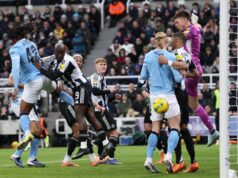 Prečo bol vylúčený gól Antoina Semenya? Vysvetlená kontroverzia Newcastle vs Man City VAR Antoine Semenyo strieľa gól, ktorý bol neskôr vylúčený