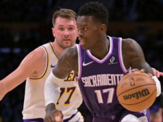 Prečo je Dennis Schroder suspendovaný na 3 zápasy? NBA hodí kladivo na Kings guard po šokujúcej hádke Luku Doncica logo pochodového šialenstva