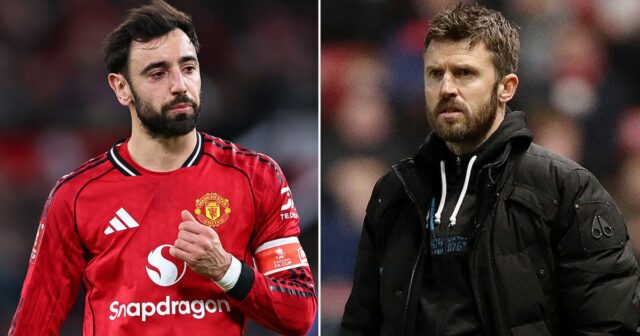 Predpoveď Bruna Fernandesa pre Michaela Carricka po rozhorčení nad rozhodnutím Vlastnosti Michaela Carricka zanechali v Brunovi Fernandesovi dojem