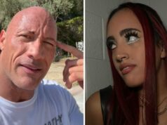 Predstaviteľka WWE Ava reaguje na masívnu stratu The Rock; Final Boss posiela správu Snímka obrazovky s komentárom The Rocka (obrázok cez @avawwe_ na Instagrame)