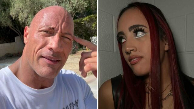 Predstaviteľka WWE Ava reaguje na masívnu stratu The Rock; Final Snímka obrazovky s komentárom The Rocka (obrázok cez @avawwe_ na Instagrame)