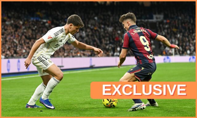 Arda Guler z Realu Madrid v akcii proti Albacetemu