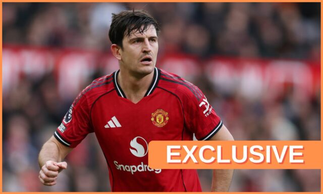 Harry Maguire prichádza na Manchester Derby na Old Trafford