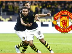 Prestupový cieľ Man United Kevin Filling o svojej budúcnosti Kevin Filling oslavuje gól pre AIK