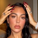 Georgina Rodriguez a Cristiano Ronaldo na fotke zverejnenej na jej Instagrame