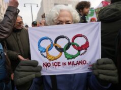 Protesty proti ICE v Miláne pred zimnými olympijskými hrami proti plánom nasadenia agentov Protesty proti ICE v Miláne pred zimnými olympijskými hrami proti plánom nasadenia agentov