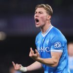 Rasmus Hojlund v akcii za Neapol