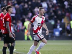 Rayo Vallecano si napokon zabezpečilo druhé domáce víťazstvo proti tupej Malorke Isi premieňa penaltu proti Mallorce.