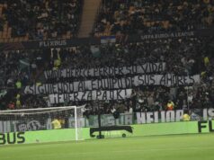 Real Betis vzdáva poctu zosnulým gréckym fanúšikom Real Betis vzdáva poctu zosnulým gréckym fanúšikom