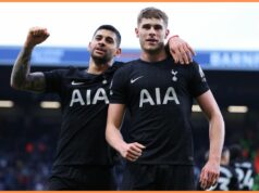 Real Madrid ponúkol Cristiana Romera prestup do Tottenhamu Sergio Romero oslavuje víťazstvo Tottenhamu nad Eintrachtom Frankfurt
