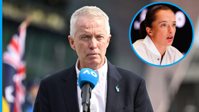 Riaditeľ Australian Open reaguje na tvrdenie kamery „zvieratá v zoo“.
