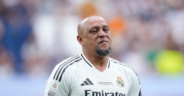 Roberto Carlos popiera správy o „srdcovom infarkte“ po tom, čo Roberto Carlos v drese Realu Madrid.