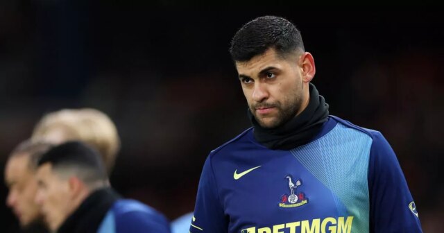 Cristian Romero z Tottenhamu Hotspur